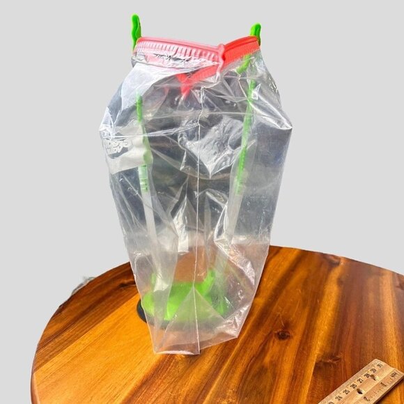 2Pck Baggy Holders Stand For Food Prep Plastic Ziplock Bags Hand Free Rack Clips - Picture 12 of 14